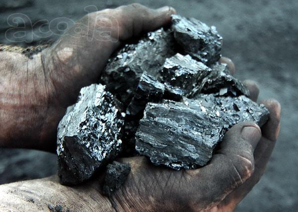Каменный уголь в мешках и россыпью