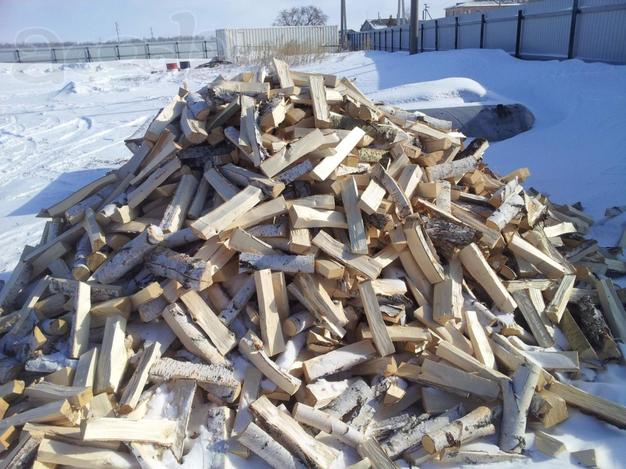 Березовые дрова (колотые) навалом, с доставкой по СПб и Ло.