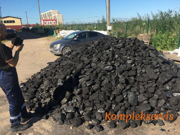 Уголь каменный ДПК (крупный) в мешках. Доставка и самовывоз в СПб и Ло